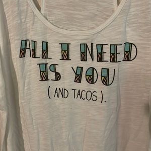 Cozy Zoe taco tank XL (free with other purchase)